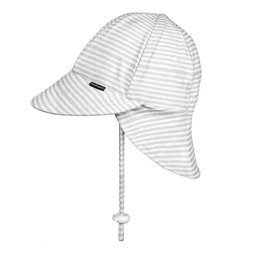 Grey stripe legionnaire swim hat