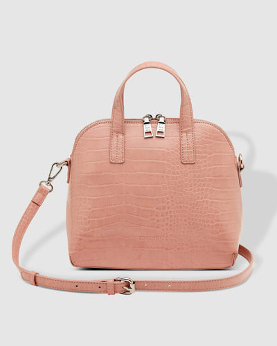 Baby Candice pale pink top handle bag