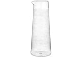 Linear etched clear jug