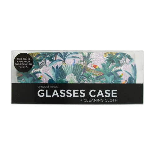 Jungle spot glasses case