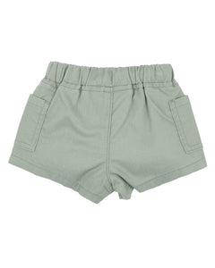 Boys green shorts