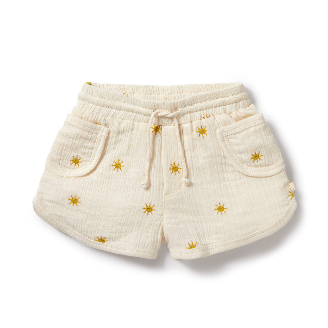 Sunshine organic crinkle short