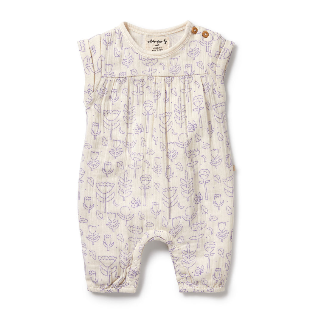 Flow organic cotton jumpsuit