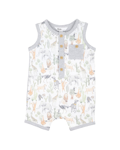 Ellis lion cub romper