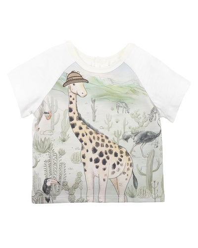 Ellis giraffe tee