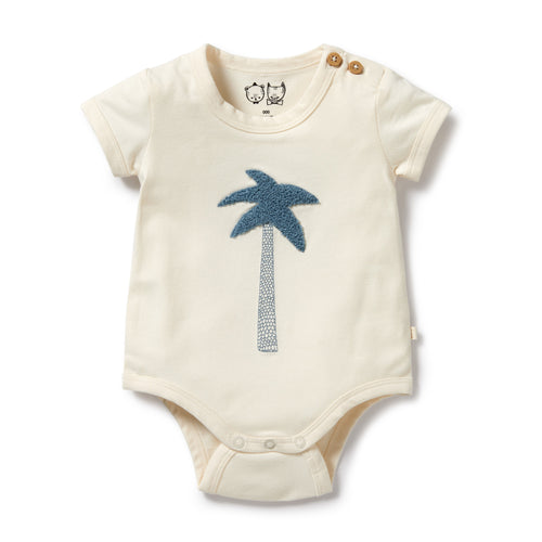 Palm organic bodysuit