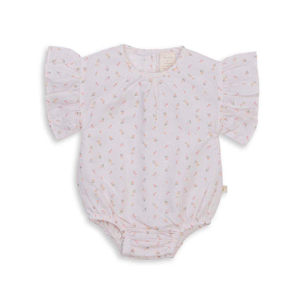 Pretty in pink frill bodysuit