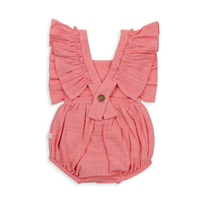 Berry ice ruffle romper