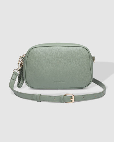 Jacinta sage green crossbody bag