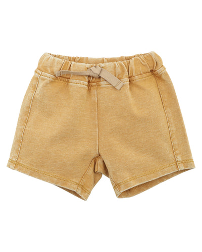 Boys mustard shorts