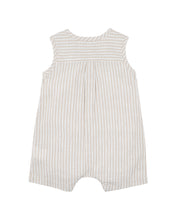 Load image into Gallery viewer, Finley embroidered stripe romper