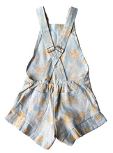 Load image into Gallery viewer, Blue haze leaf overalls