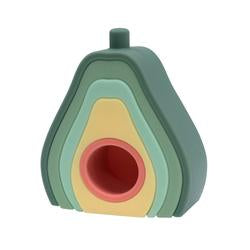 Silicone avocado stacker