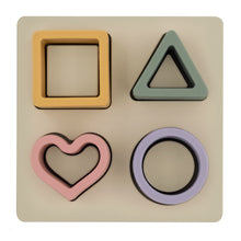 Load image into Gallery viewer, Silicone shape puzzle rose