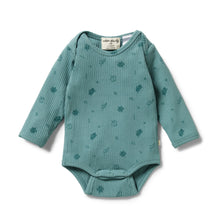 Load image into Gallery viewer, Little leaf organic rib bodysuit