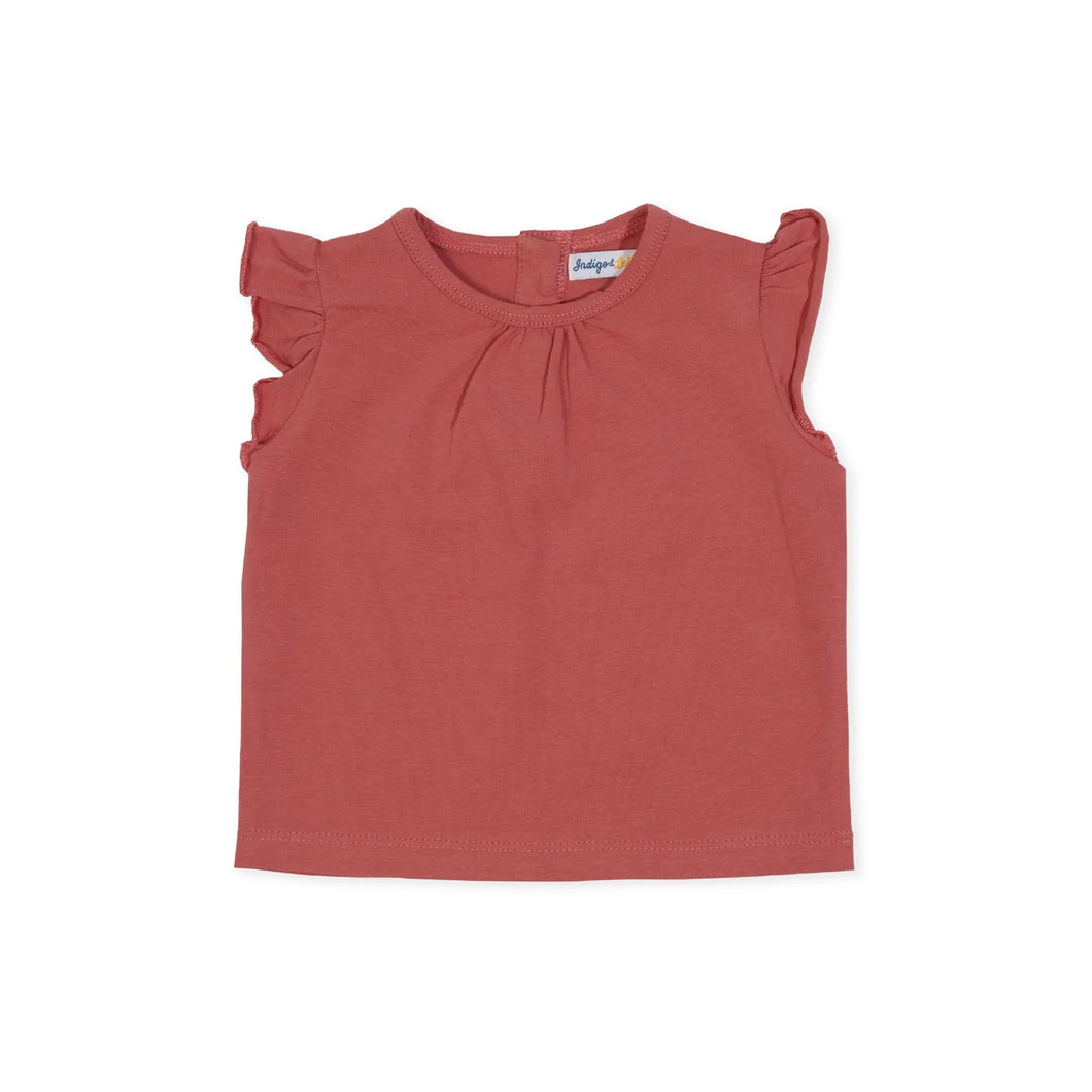 Lulu tee - coral