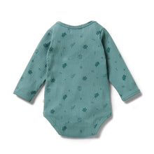 Load image into Gallery viewer, Little leaf organic rib bodysuit